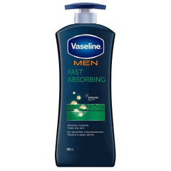 Vaseline Body Lotion Men Fast Absorbing 20.3Oz/600Ml