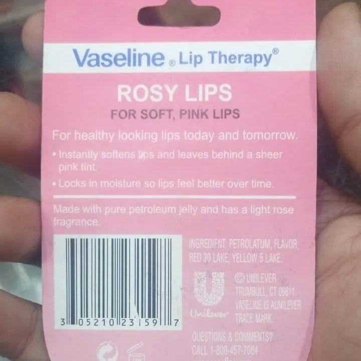 Vaseline Lip Therapy Lip Balm Rosy Lips 7g