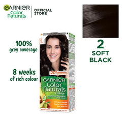 Garnier - Color Naturals Hair Colors - 2 Soft Black