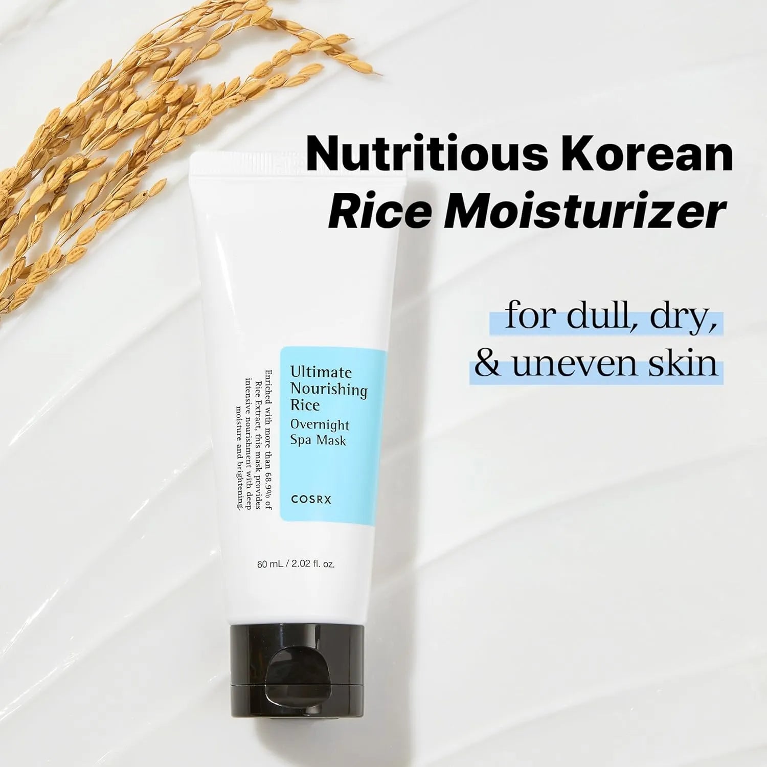Cosrx - Ultimate Nourishing Rice Overnight Spa Mask 600ml