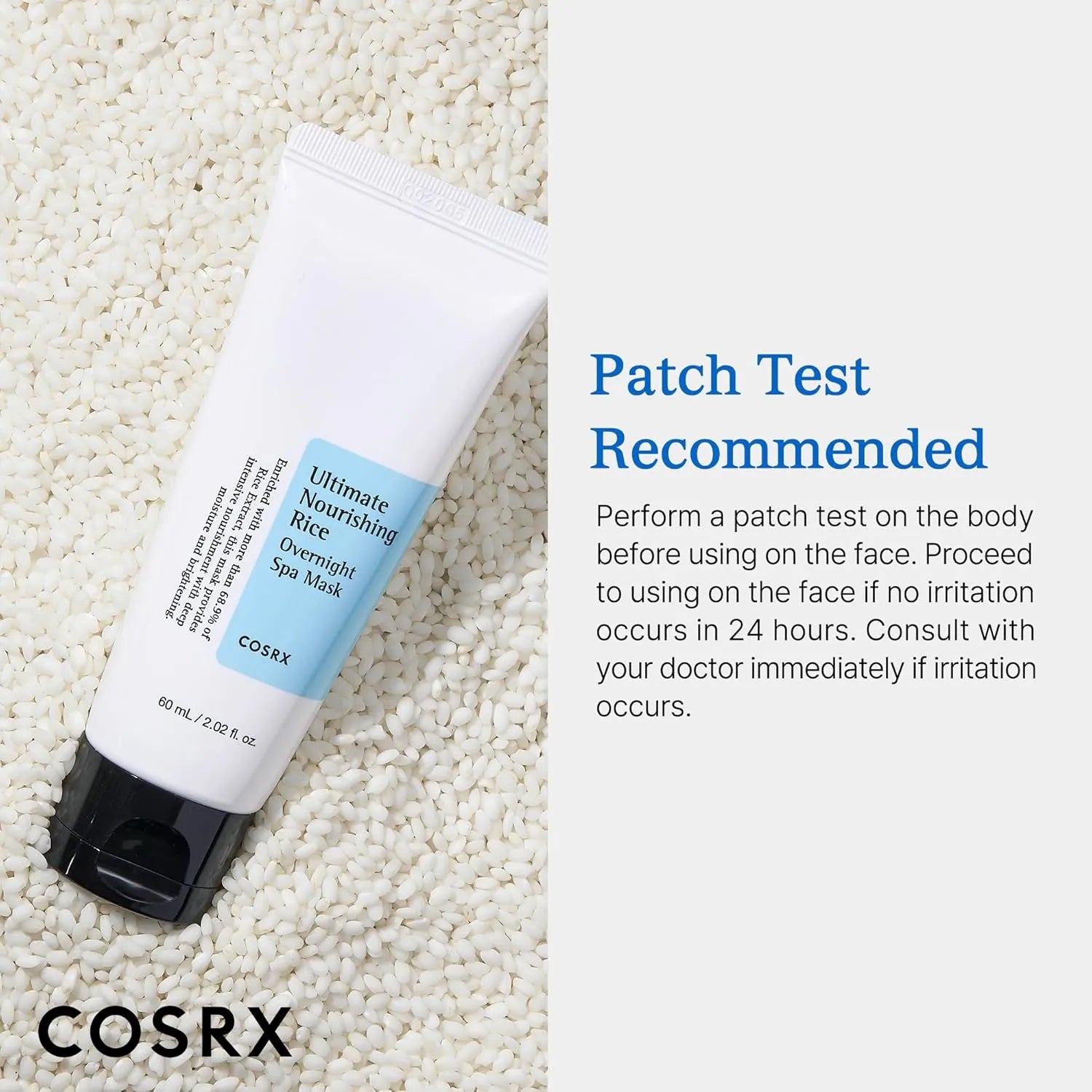 Cosrx - Ultimate Nourishing Rice Overnight Spa Mask 600ml