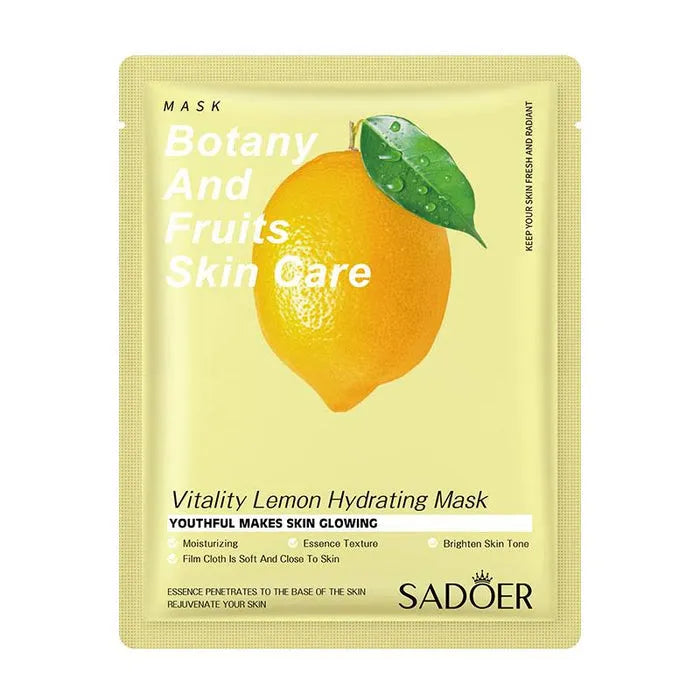 Sadoer Botany And Fruits Mango Skin Beauty Face Sheet Mask - 25g