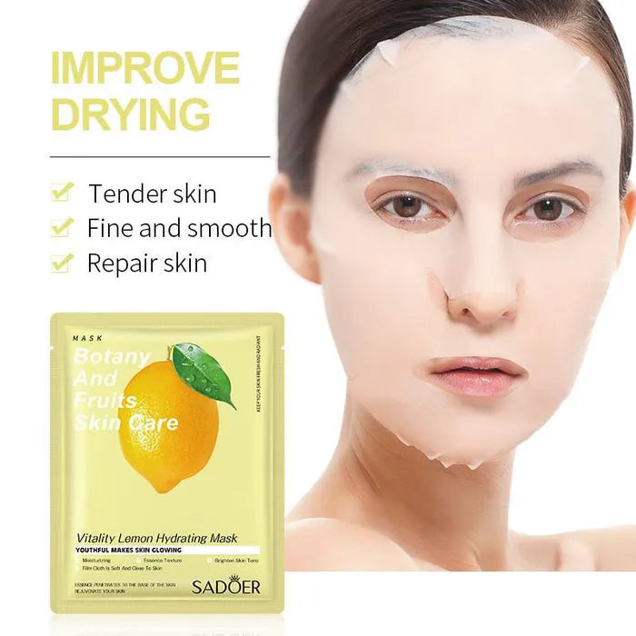 Sadoer Botany And Fruits Mango Skin Beauty Face Sheet Mask - 25g