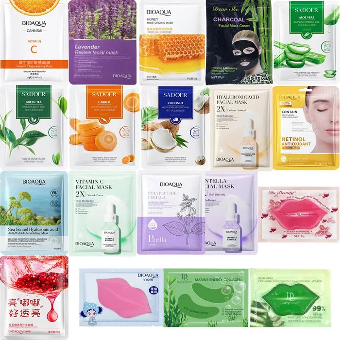 BIOAQUA Pack Of 10 - Sheet Maks- 30g