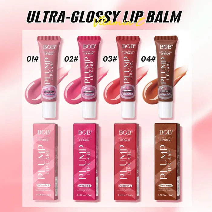 BOB Ultra-Glossy Lip Balm – Vitamin E Infused Lip Gloss