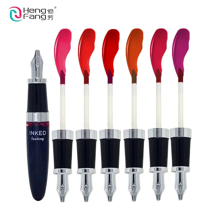 HengFang Fountain Ink Pen Shaped INKED Lasting Lip & Cheek Tint