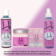 The Ultimate New 4 in 1 Yara Luxury Body Care & Fragrance Deal