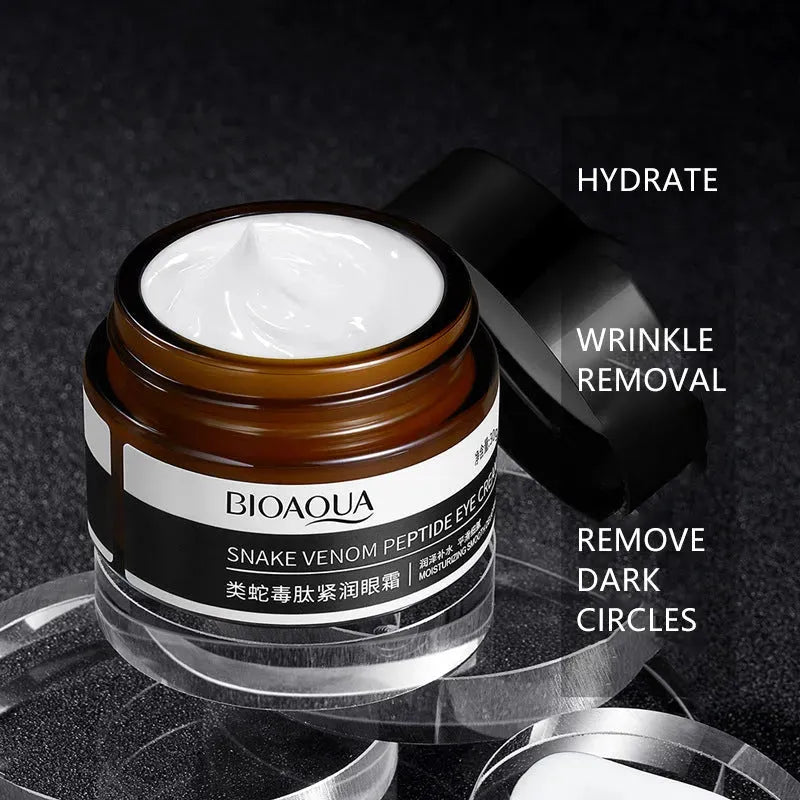 BIOAQUA Snake Venom Peptide Moisturizing Eye Cream - 30g