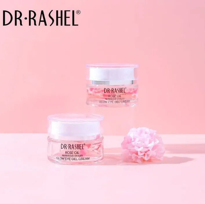 Dr.Rashel Rose Oil Nutritious Vitality Glow Eye Gel Cream - 30g