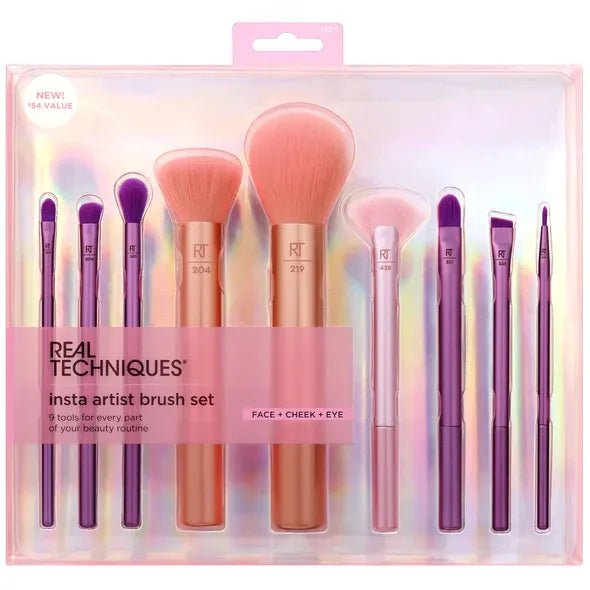 Real Technique Insta Artist Brushes Set 9/Pcs