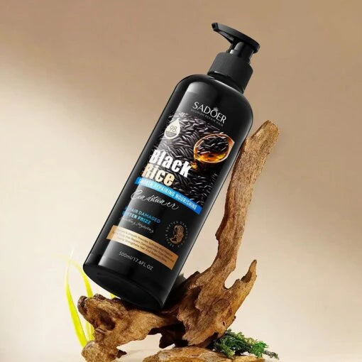 Sadoer Black Rice Anti Hair Loss Anti Dandruff Shampoo - 500ml