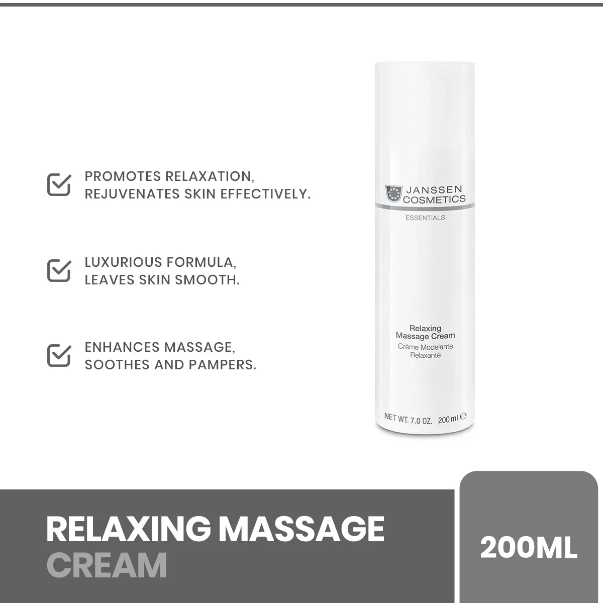 Janssen - Relaxing Massage Cream 200ml