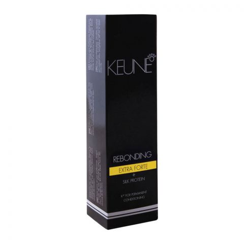 Keune Sleek & Shine Rebonding Extra Forte + Silk Protein Cream 85ml