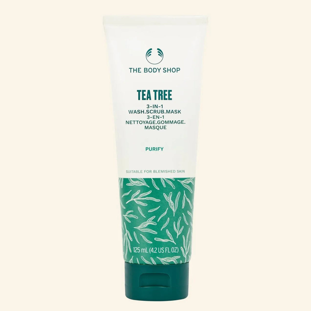 The Body Shop Tea Tree 3-in-1 Wash, Scrub & Mask 125ml