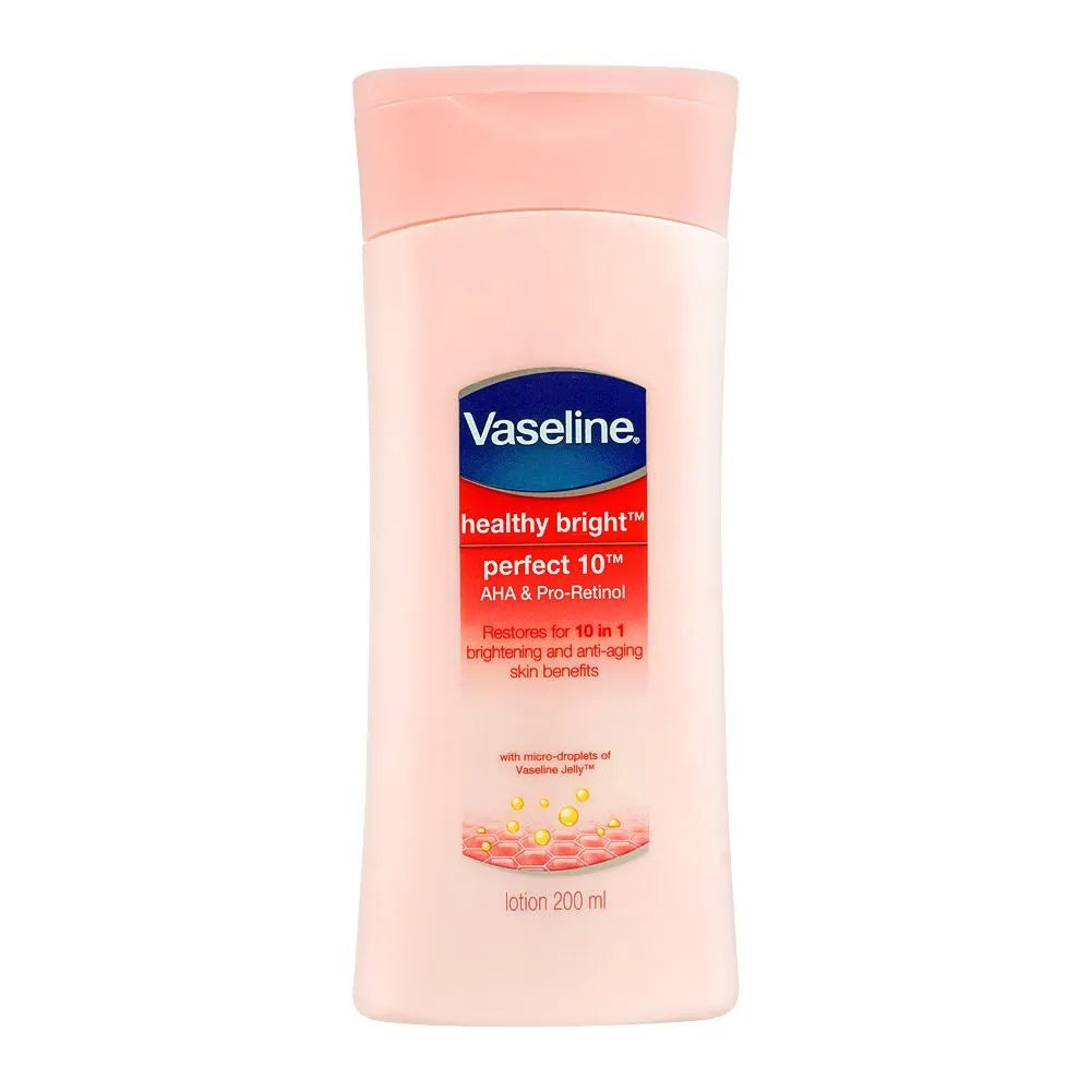 Vaseline Healthy Bright Protect 10 Body Lotion, 200ml