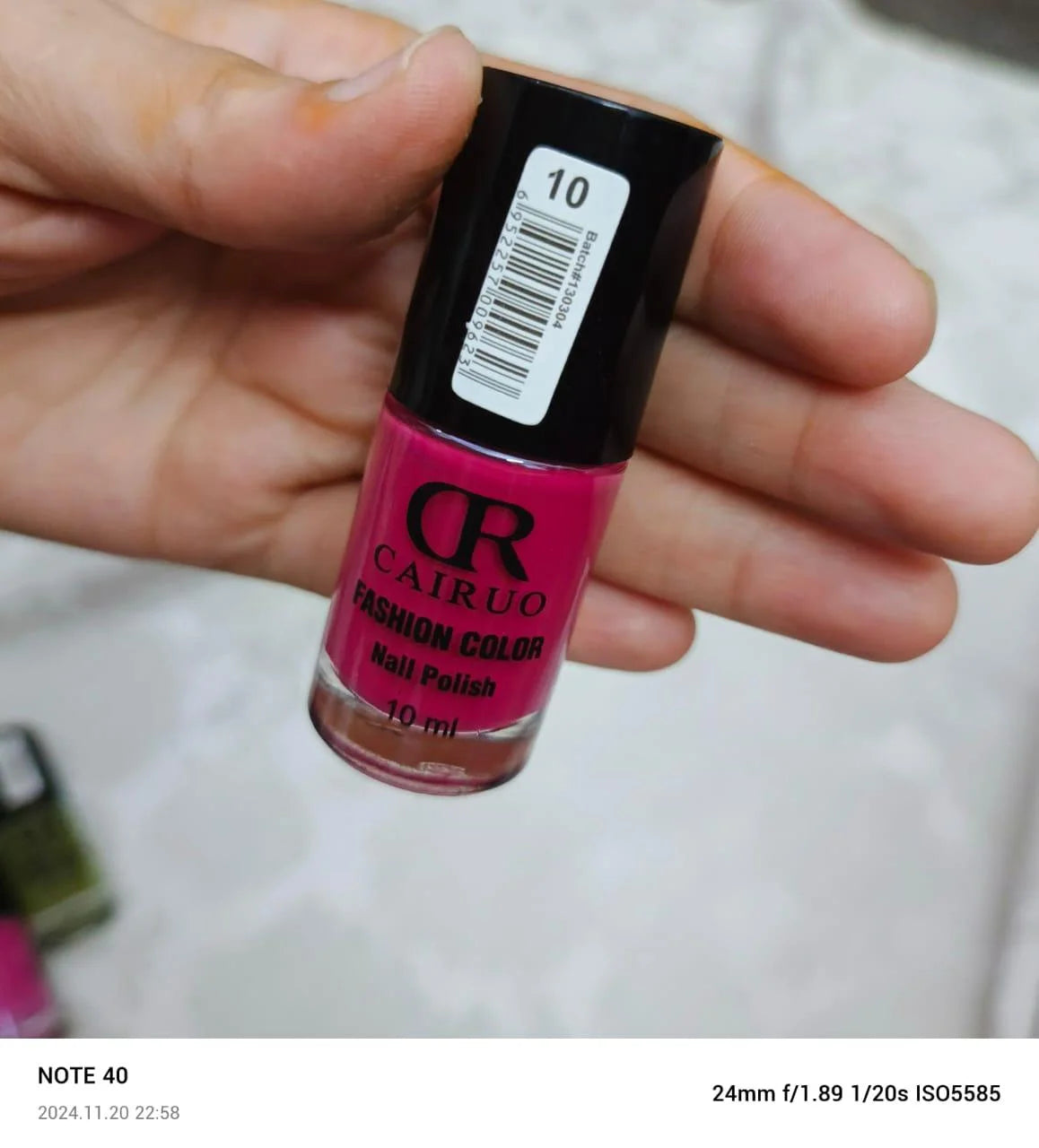 Cairuo Permanent Nail Polish