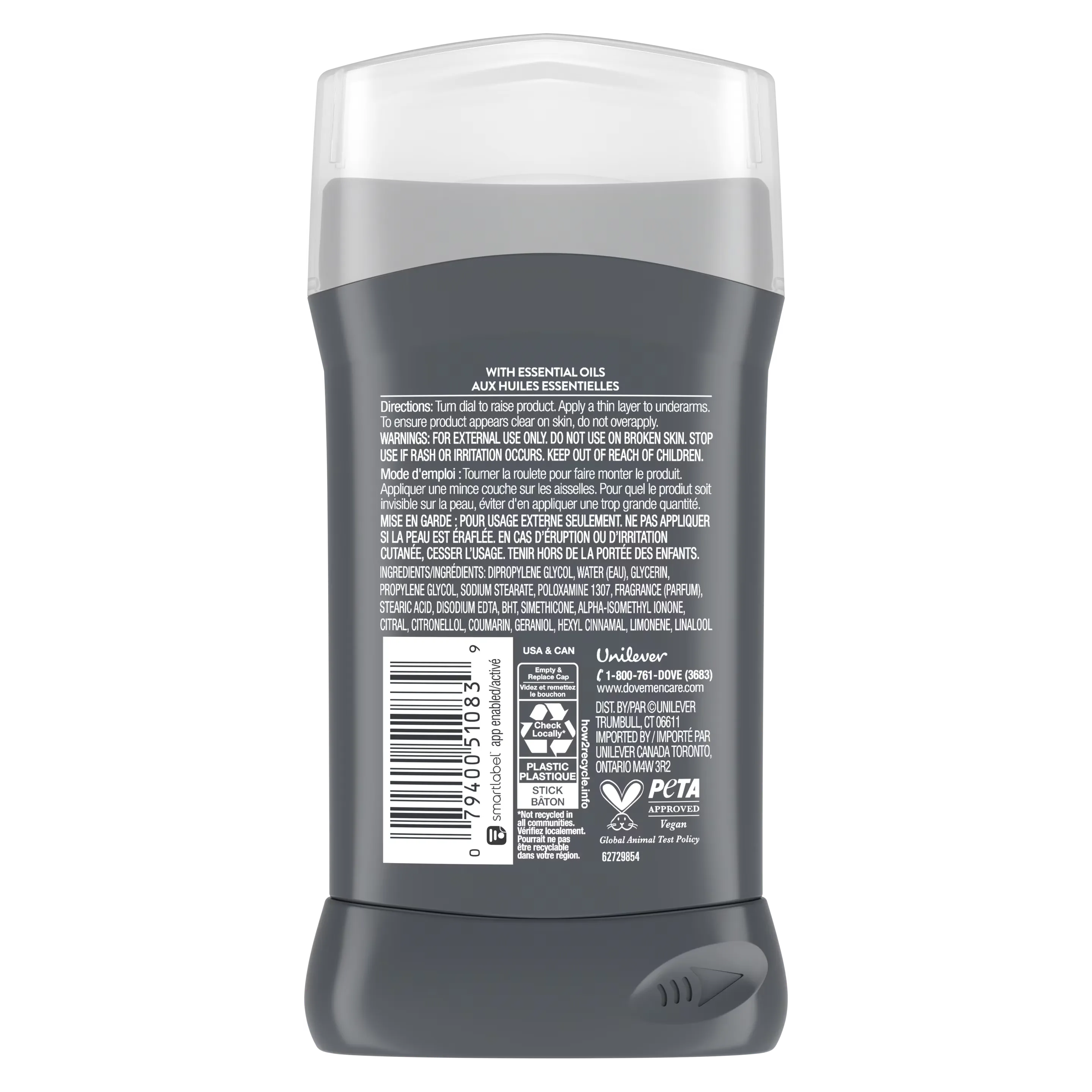 Dove  Men+Care Deodorant Stick – Tropical Costa - 85g
