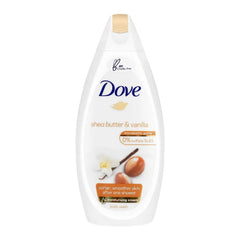 Dove Shea Butter & Vanilla Body Wash, Sulfate Free, 450ml