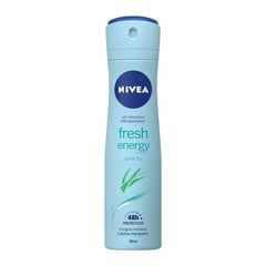 Nivea 48H Fresh Energy Quick Dry Anti-Perspirant Deodorant Body Spray, For Women, 150ml