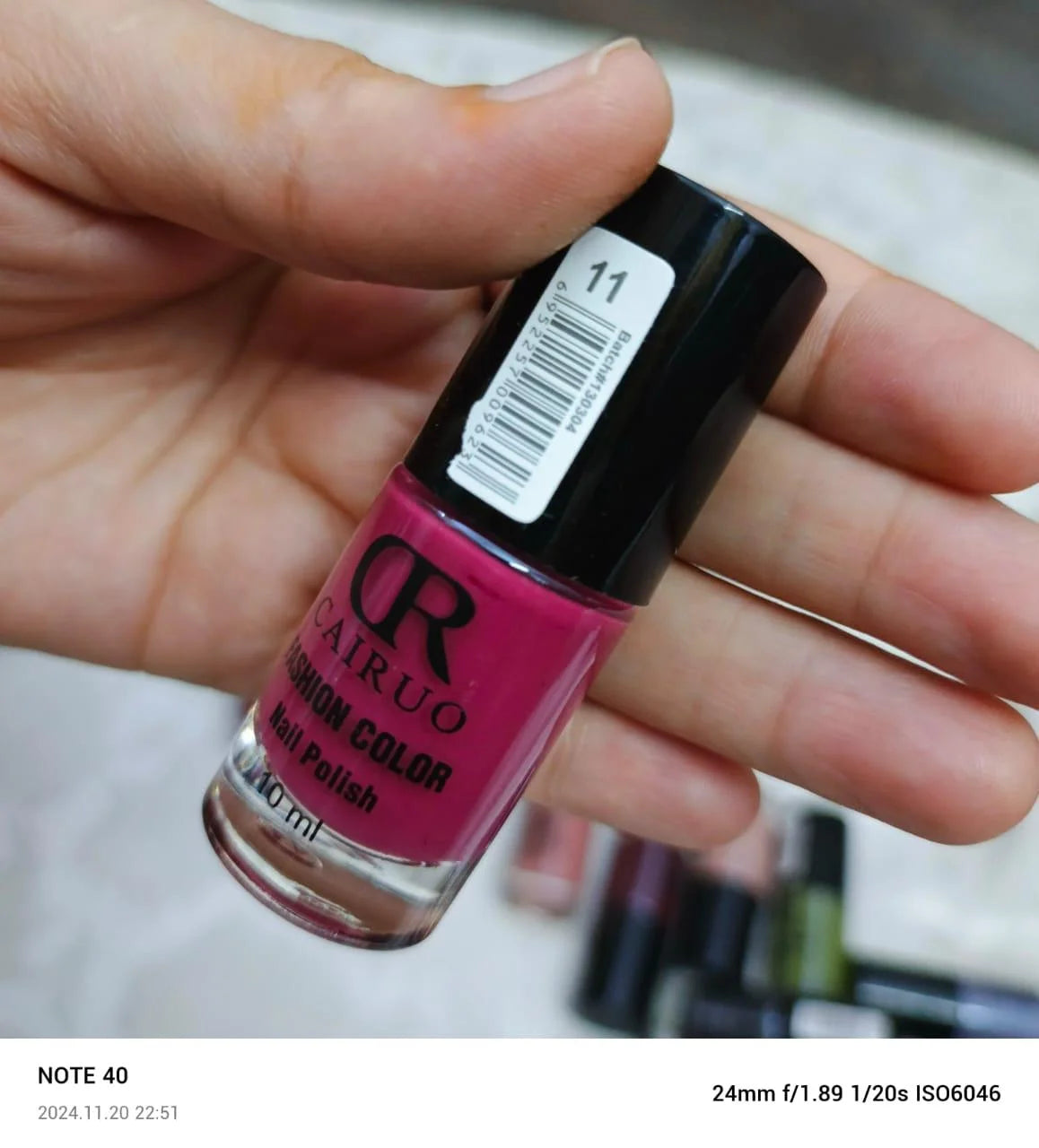 Cairuo Permanent Nail Polish