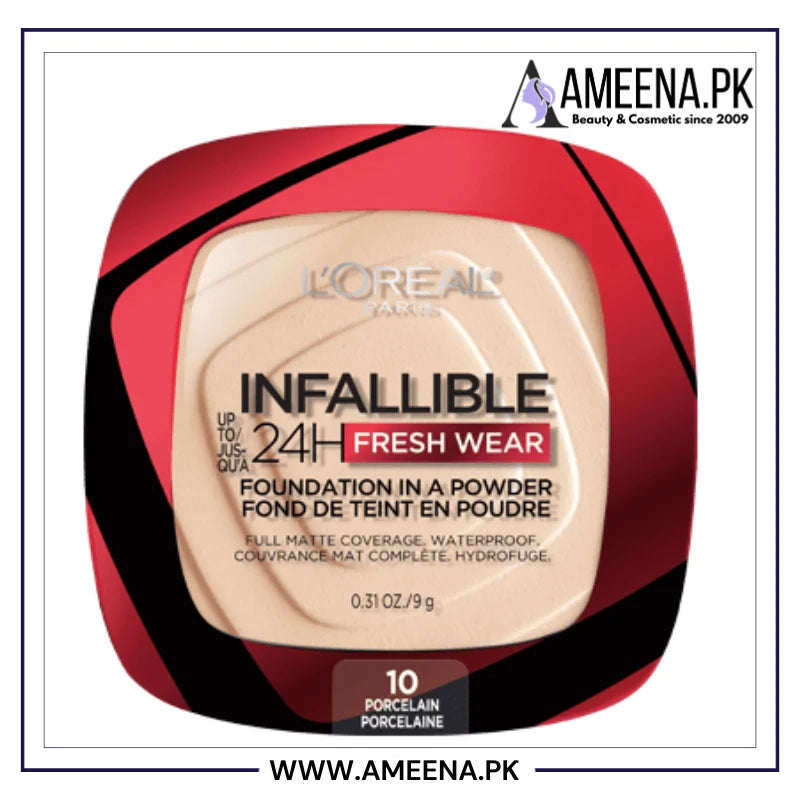 L'Oreal Paris Makeup Infallible Fresh Wear Foundation in a Powder