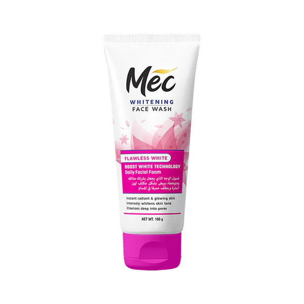 Mec Whitening Flawless White Face wash 100gm –