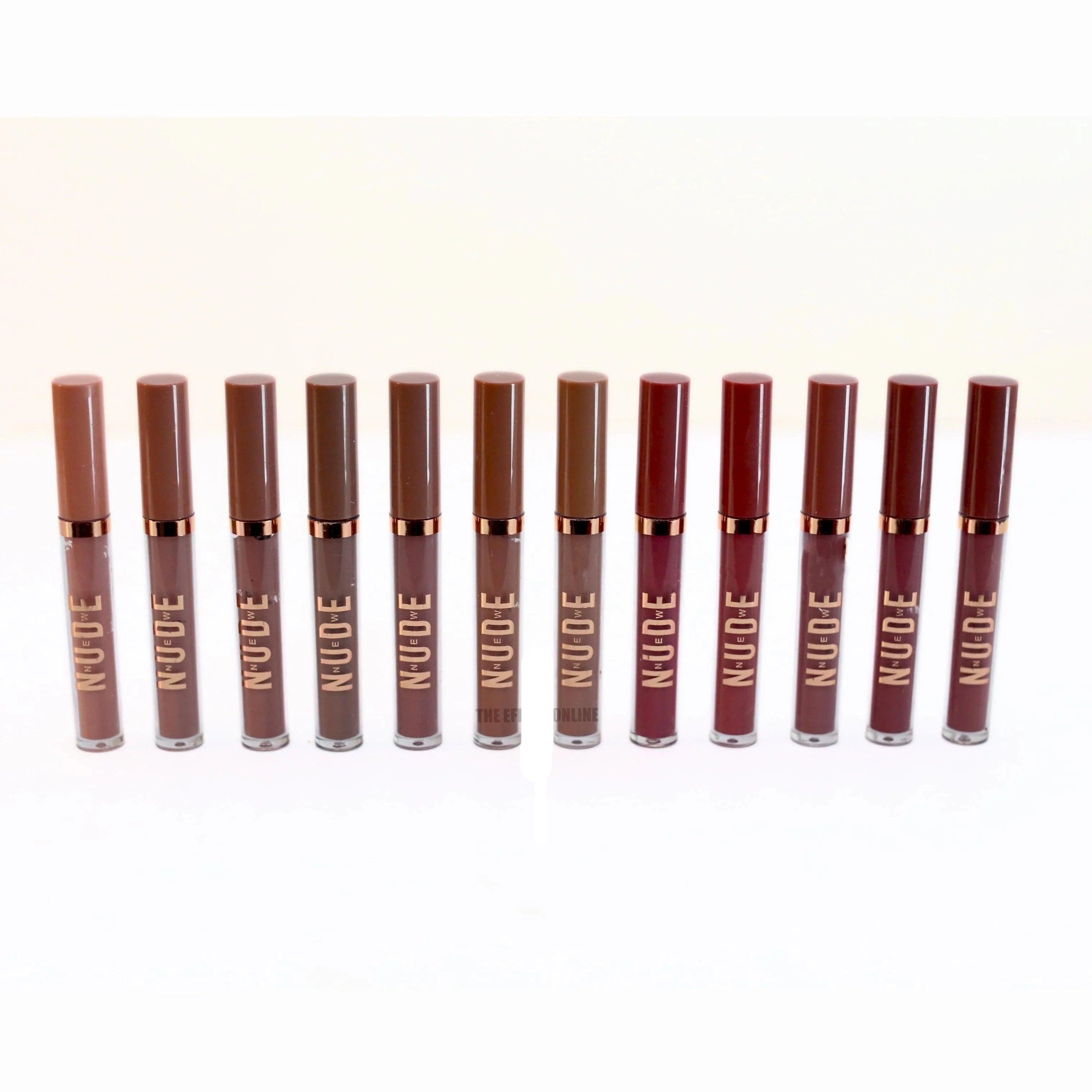 Pack of 12 Nude Lip Gloss