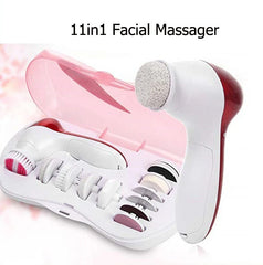 11 in 1 Face Deep Cleanser Callus Remover & Massager Set