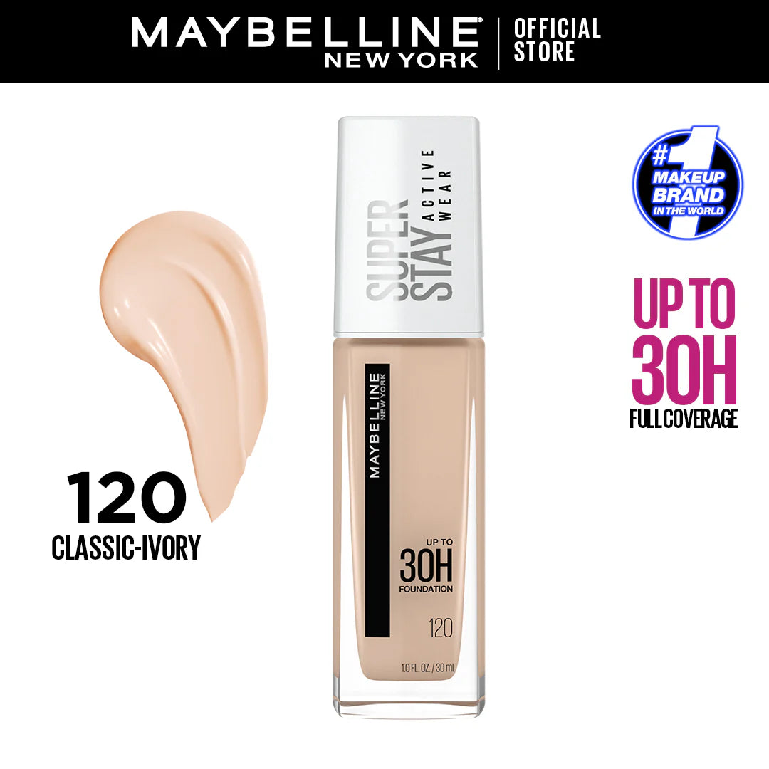 Maybelline Superstay 30 Hour Active Wear Full Coverage Foundation