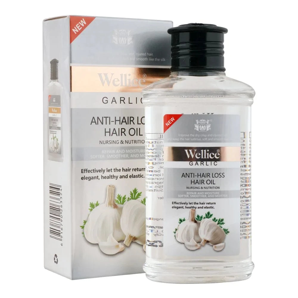 Wellice Garlic Anti-Hair Loss Hair Oil (150ml)