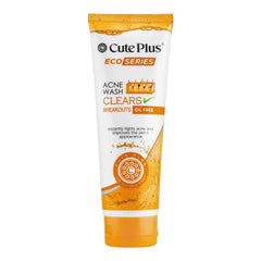 Cute Plus Eco Series Facial Foam Acne Clear Oil Free Face Wash