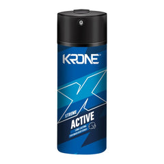 Krone Xtreme Active Body Spray, For Men - 150ml