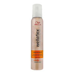 Wella Wellaflex Curls & Waves Strong Hold Volume 3 Hair Mousse 200ml