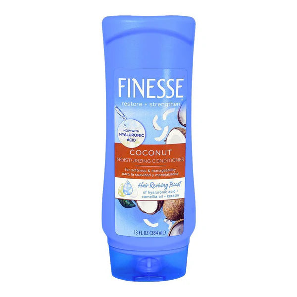 Finesse - Restore + Strengthen - Coconut Moisturizing Conditioner - 384ml