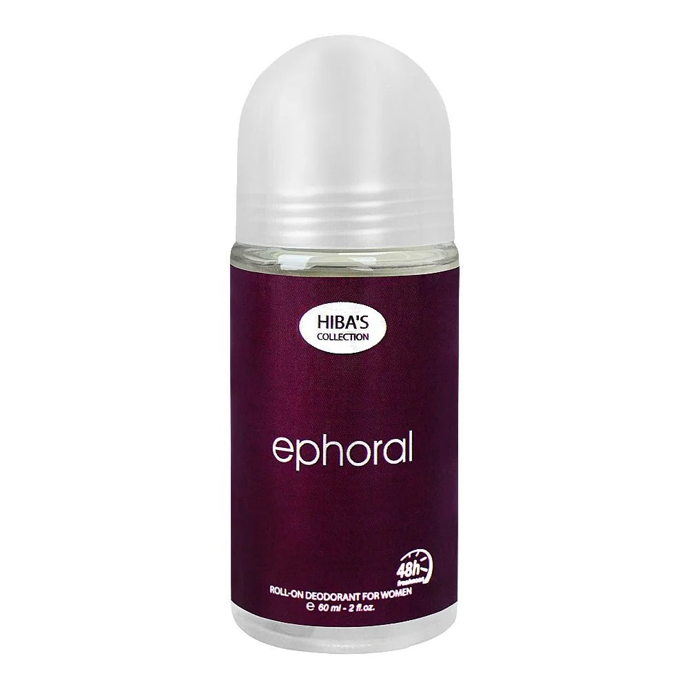 Hiba's Collection Ephoral Deodorant Roll On 60ml