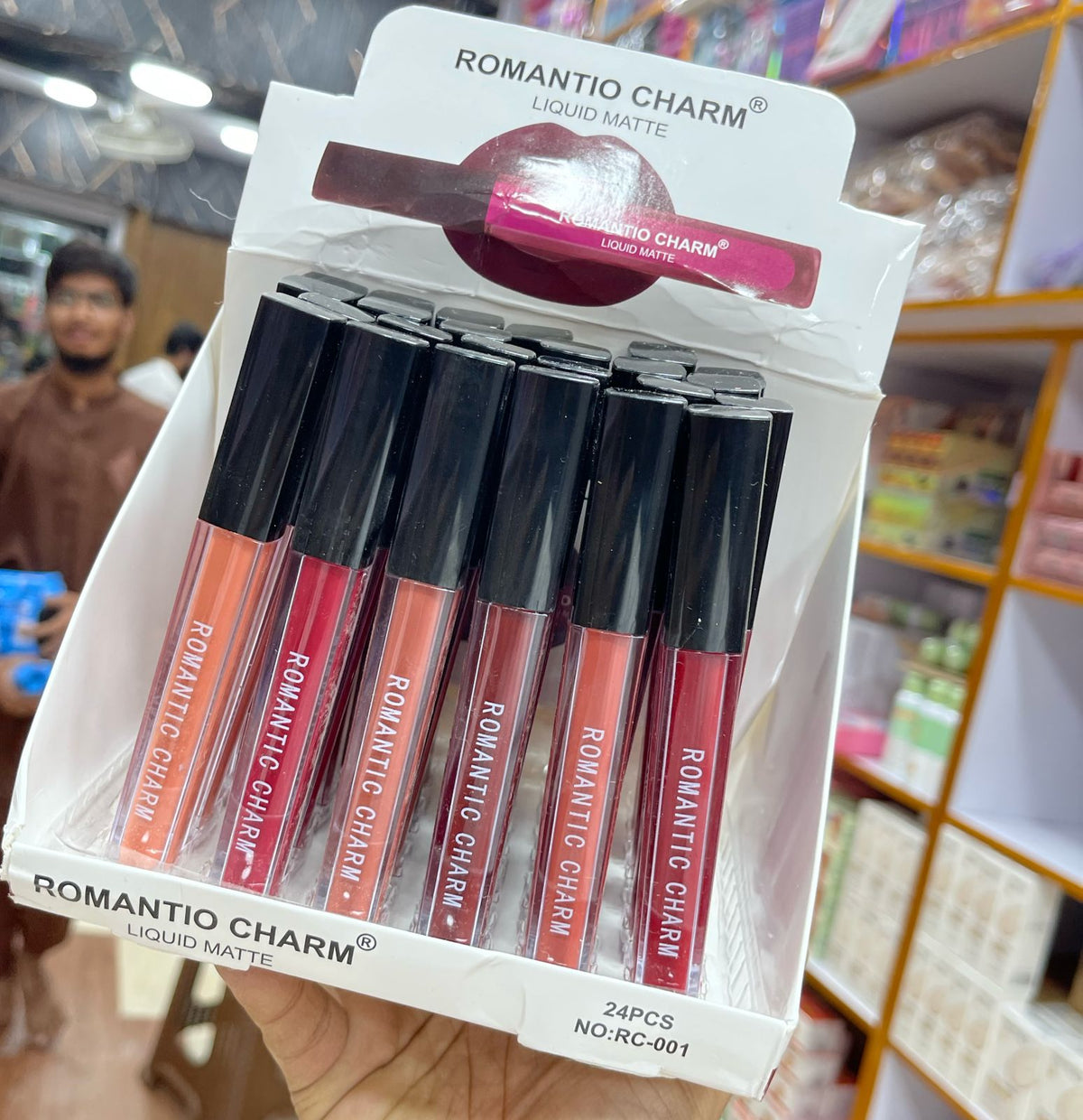 Romantio Charm Matte Lip Gloss – Bold Matte Finish for Every Mood