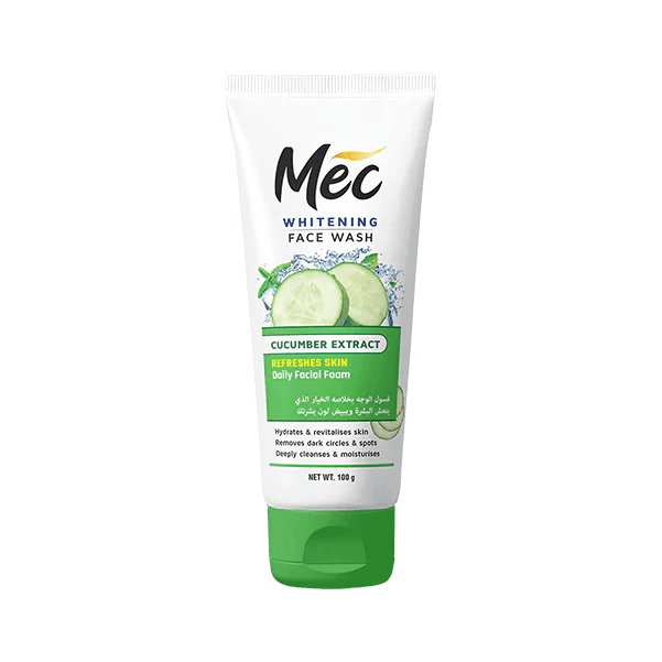 Mec Whitening Cucumber Extract Face Wash 100ML