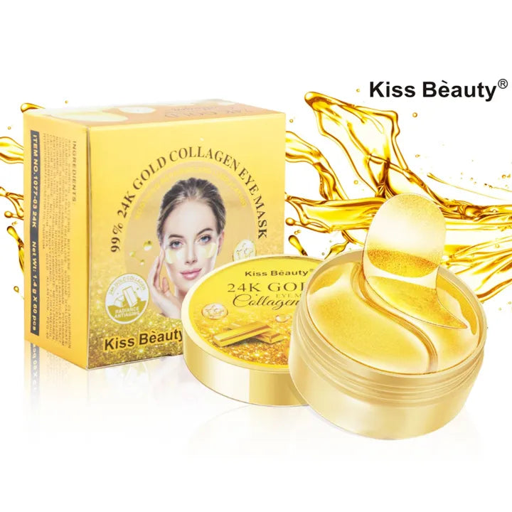 Kiss Beauty Smooth and Moisturizing Contains Gold Eye Mask For Dark Circles