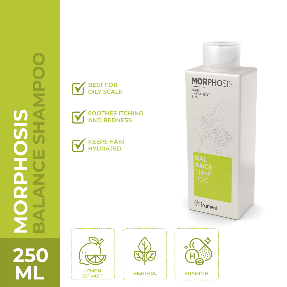 Framesi - Morphosis Balance Shampoo 250ml