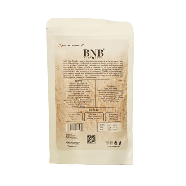 BNB Rice Extract Mask (Original) 120gm