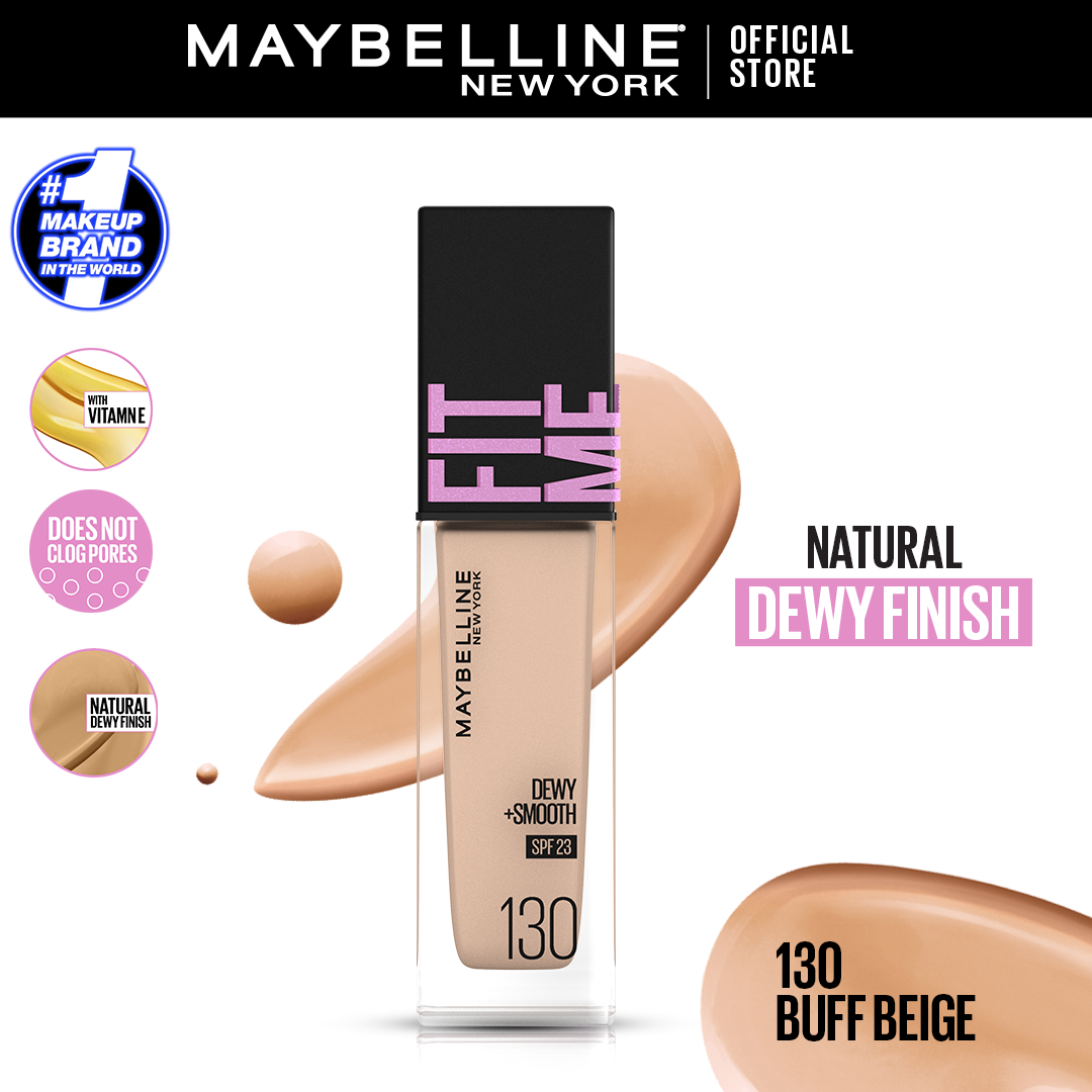 Maybelline New York Fitme Dewy & Smooth Liquid Foundation