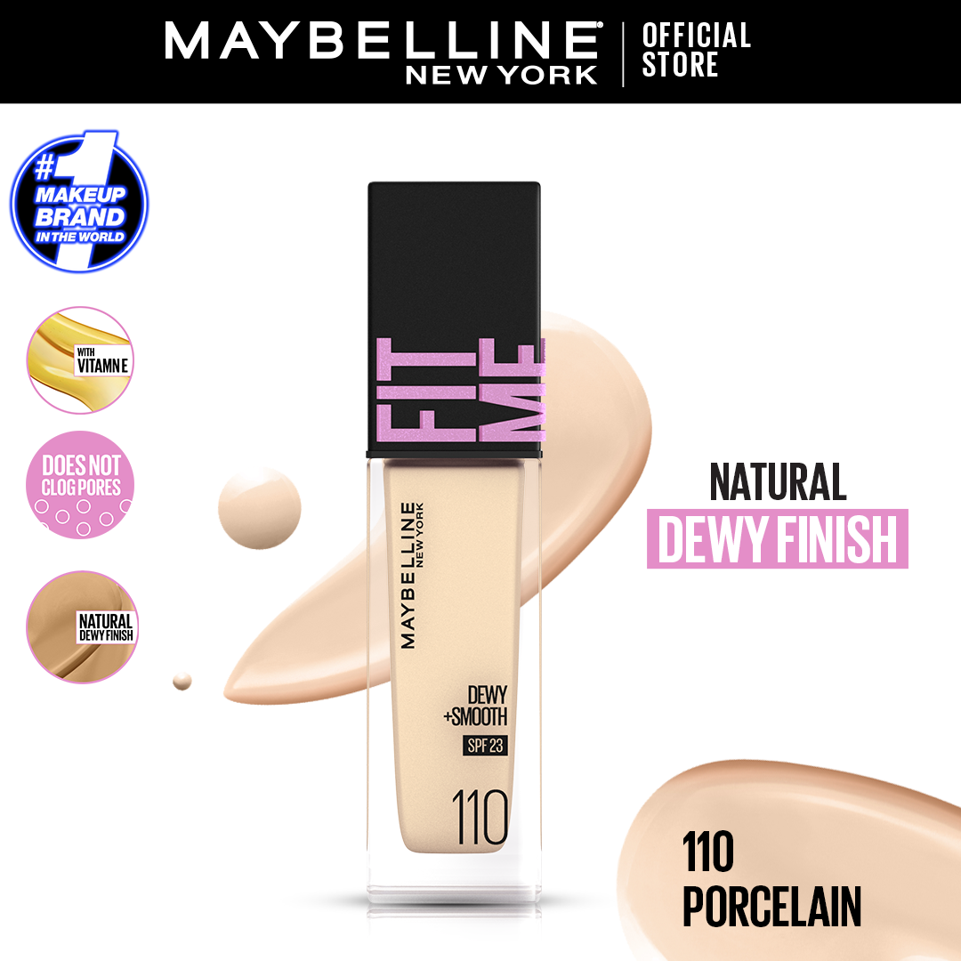 Maybelline New York Fitme Dewy & Smooth Liquid Foundation