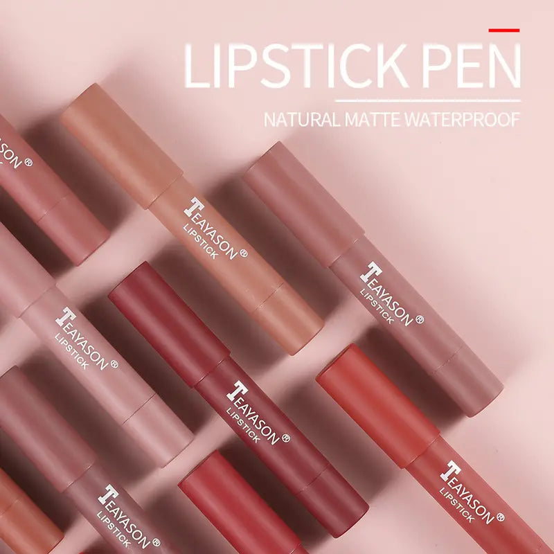 3pcs Teayason Velvet Matte Lipsticks Set