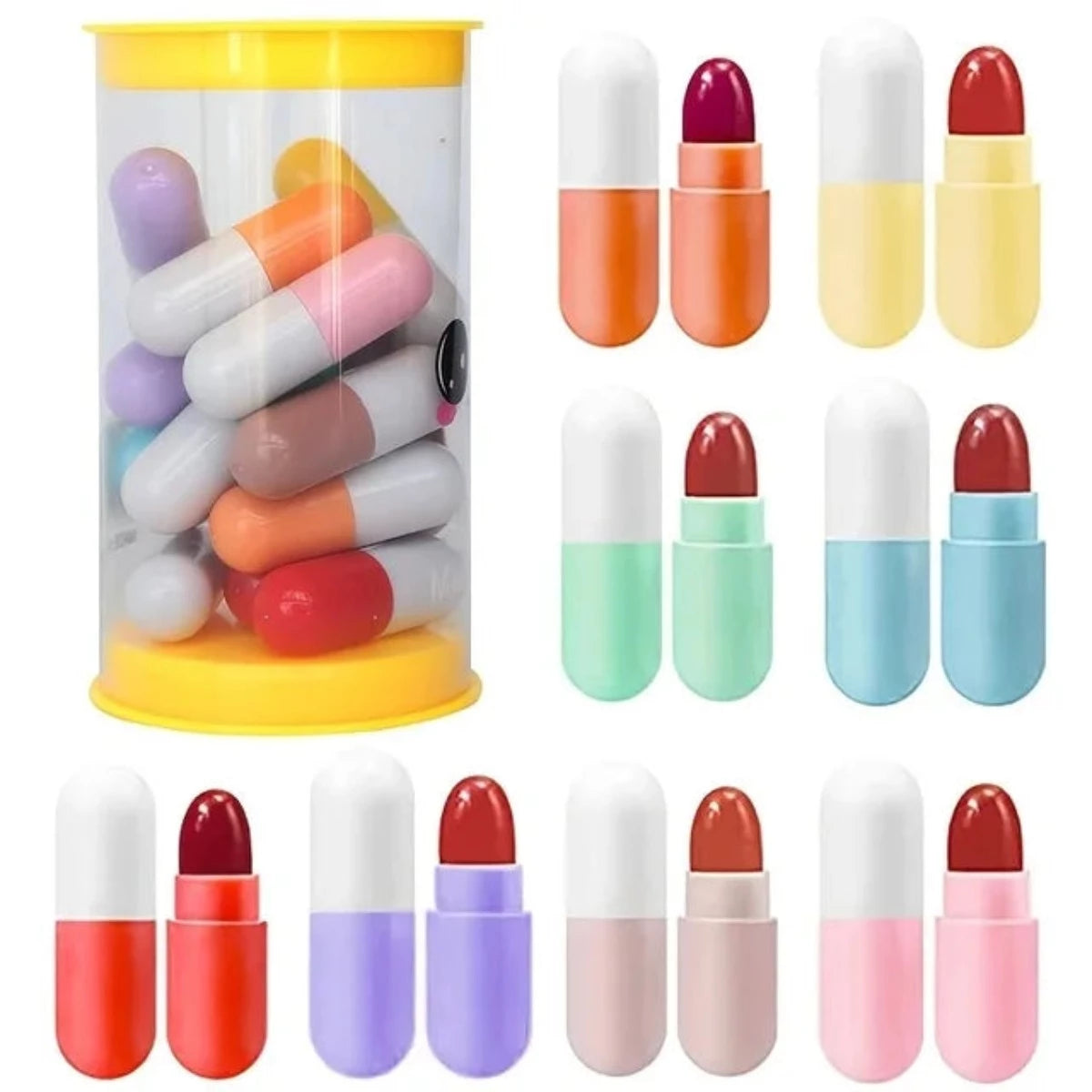 16 Pcs Mini Capsule Lipstick