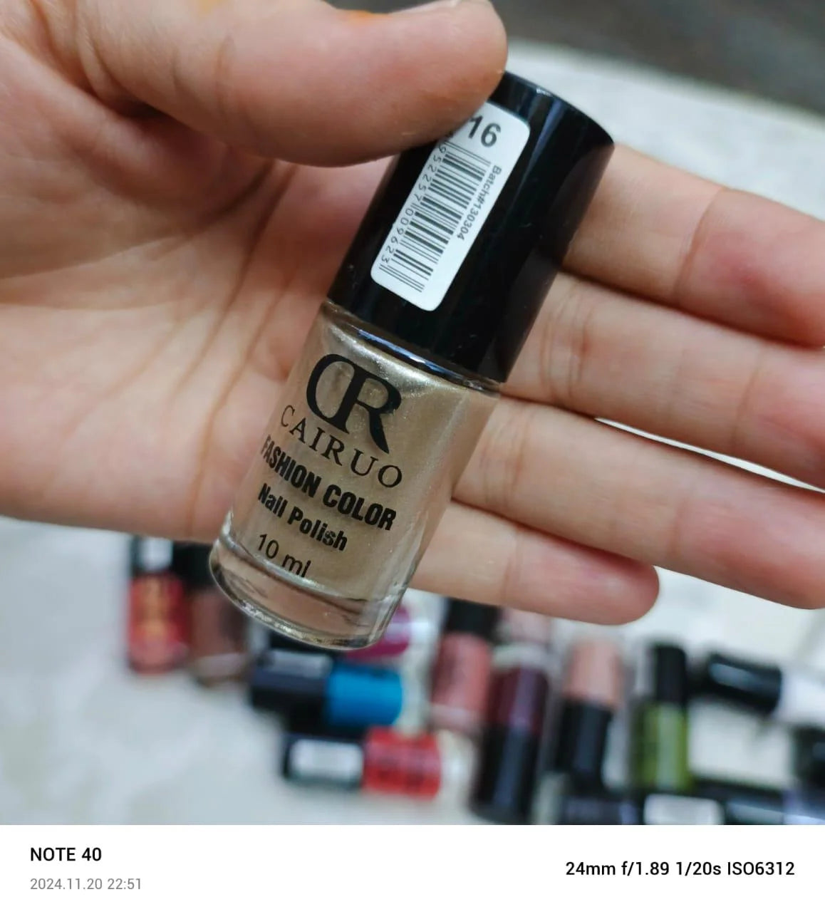 Cairuo Permanent Nail Polish