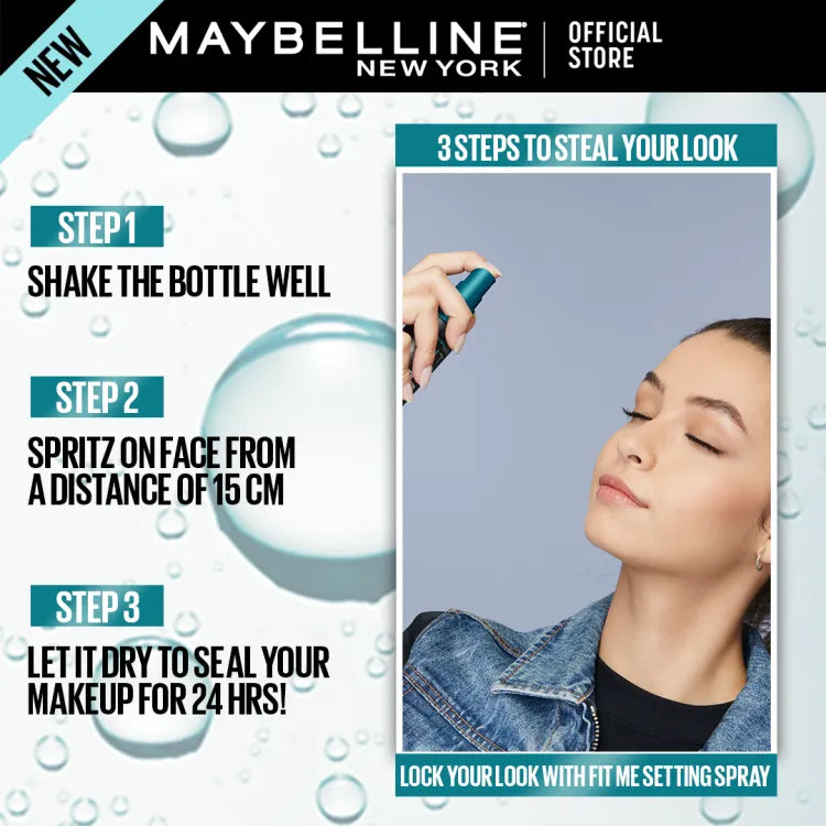 Maybelline New York Fit Me Matte + Poreless Setting Spray 60 ML