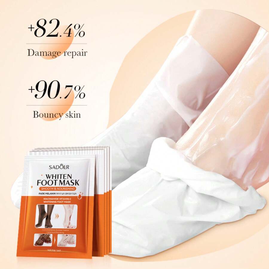 Sadoer Whiten Dark Knukle Fade Melanin Foot Mask