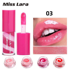 Miss Lara Lip Gloss and Lip Balm 2pcs Set