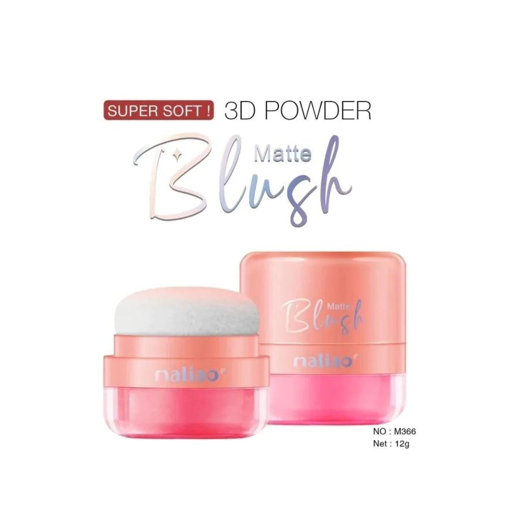 5 Pcs Maliao 3D Powder Matte Puff Blush