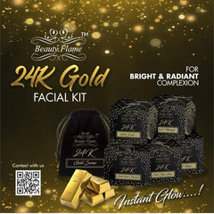 Beauty Flame 24k Gold Facial Kit